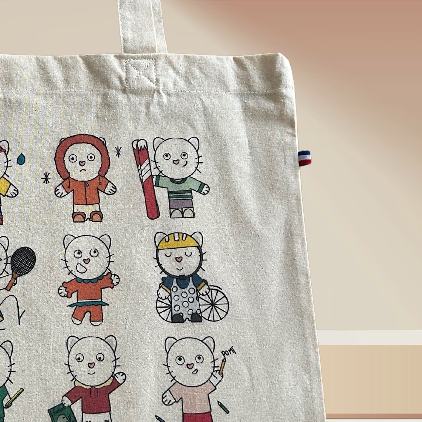 Totebag collector Pompon