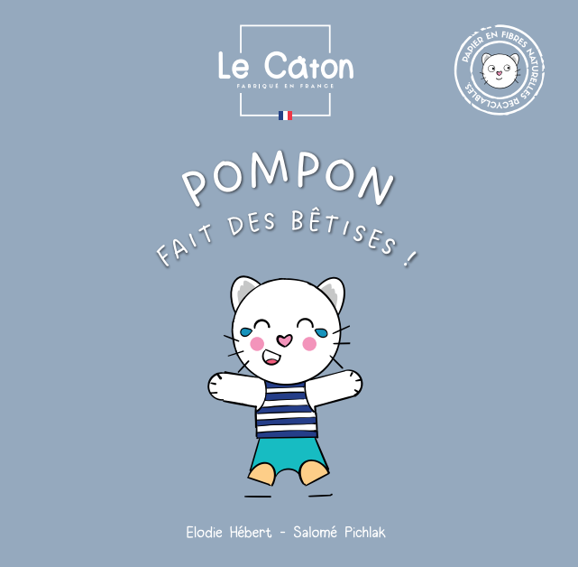 Album illustré Pompon fait des bêtises !